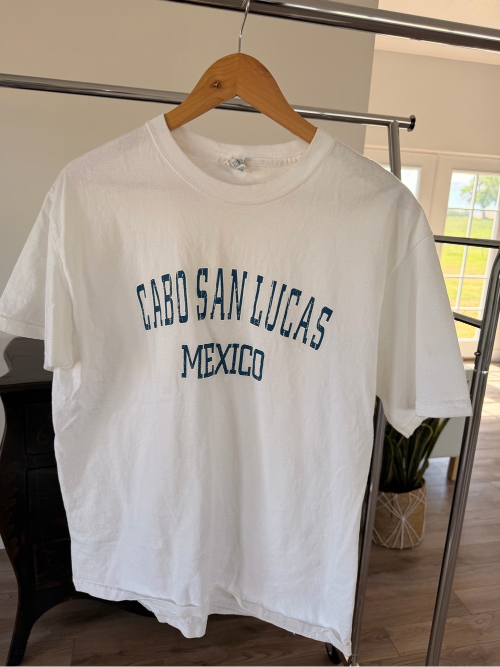 Vintage Cabo San Lucas Mexico Graphic Tee - White